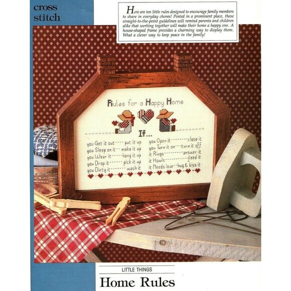 Leisure Arts August 1989 Magazine Cross Stitch, Crochet, Knit, Craft Americana - Picture 4 of 8